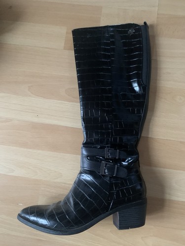 Langschaftstiefel schwarz