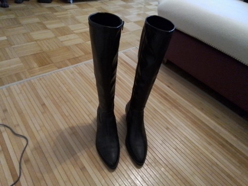 Langschaft lederstiefel - langschaft,